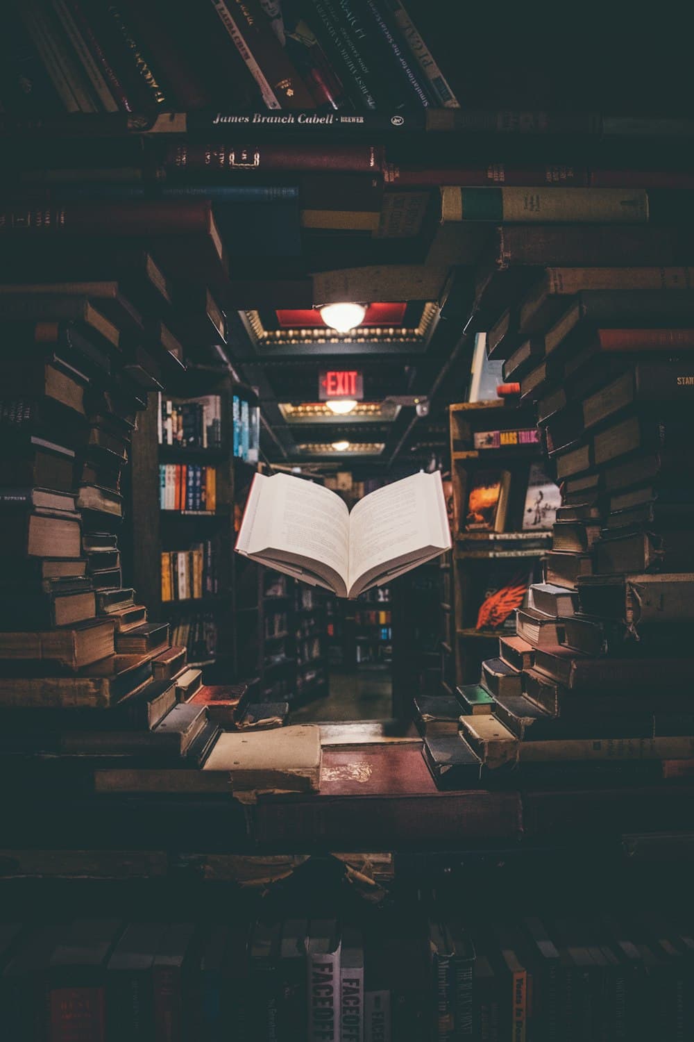 Книги на полке
